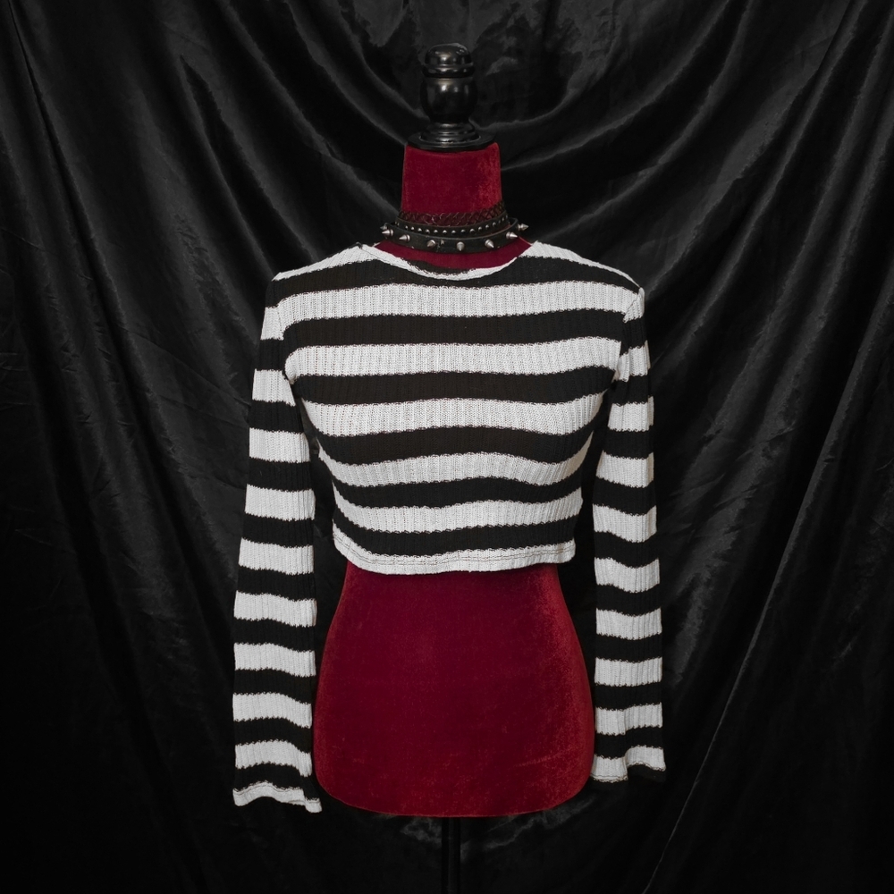Striped Crop Top